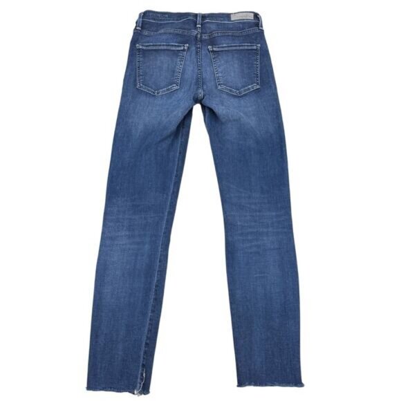 AGOLDE Sophie High Rise Skinny Crop Size 26 Claremont - Picture 3 of 7